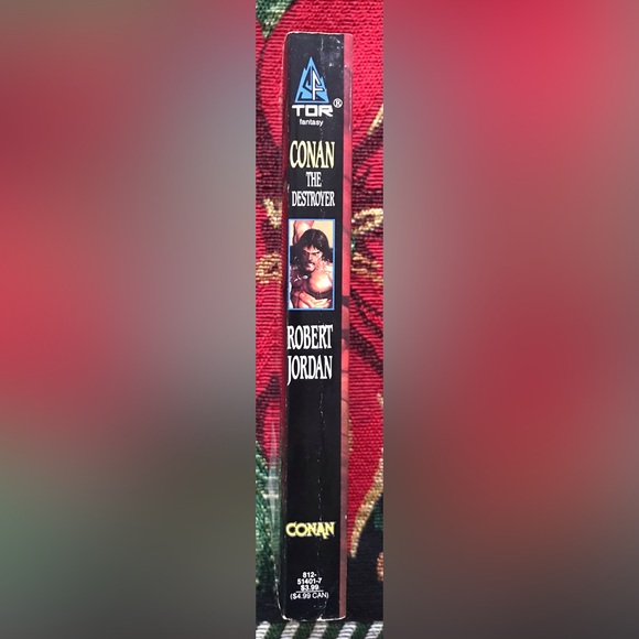 Conan the Destroyer by Robert Jordan 1984 First Edition Tor Books Paperback - Picture 4 of 4